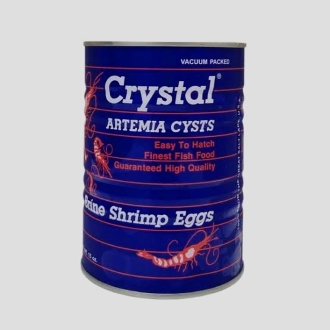 CRYSTAL ARTEMIA CYSTS - BRINE SHRIMP EGGS - 454 GMS